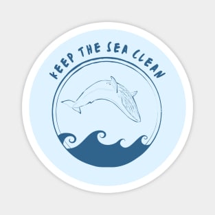 Save The Ocean Save The Whales Magnet